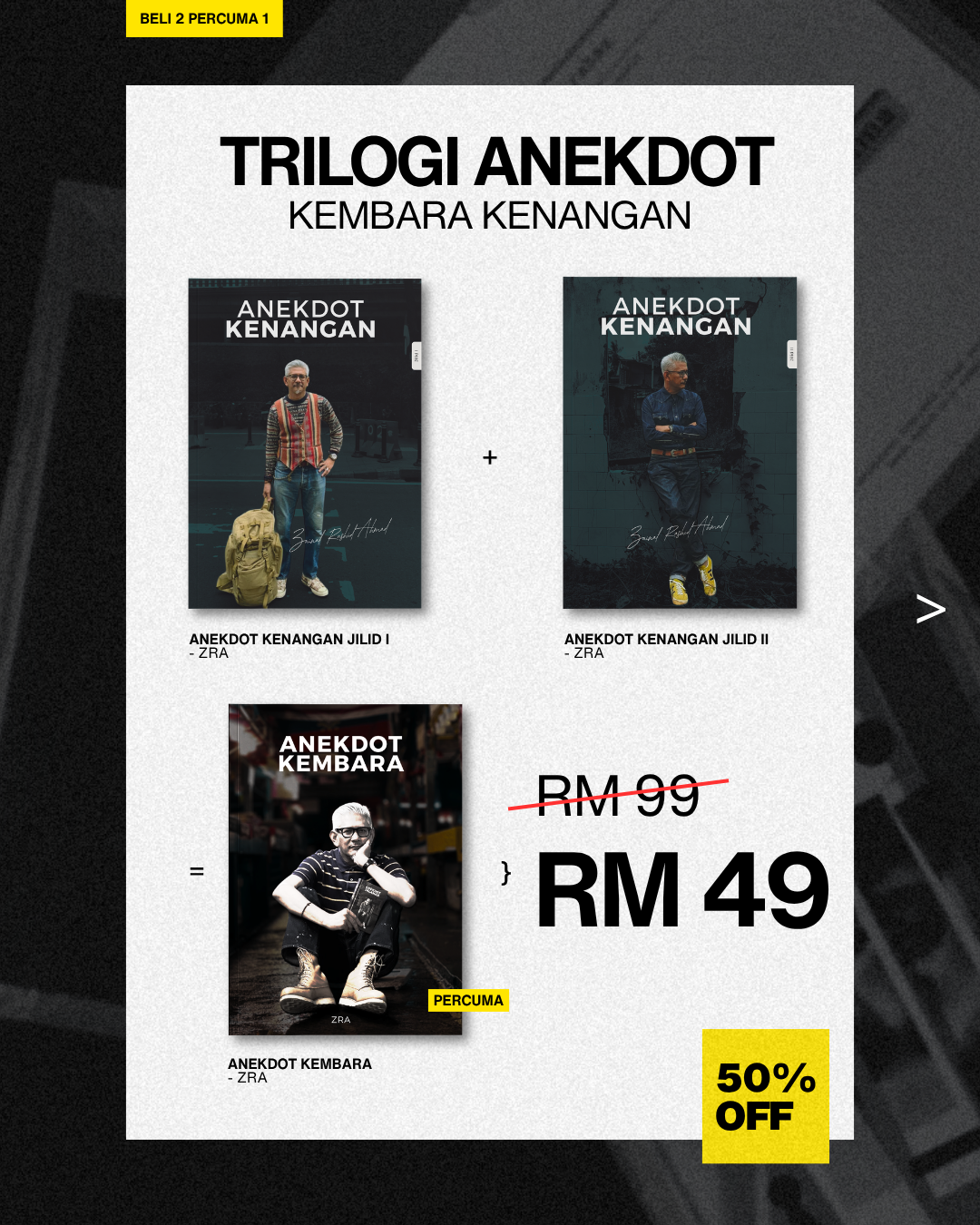 Trilogi Anekdot Kembara Kenangan ZRA