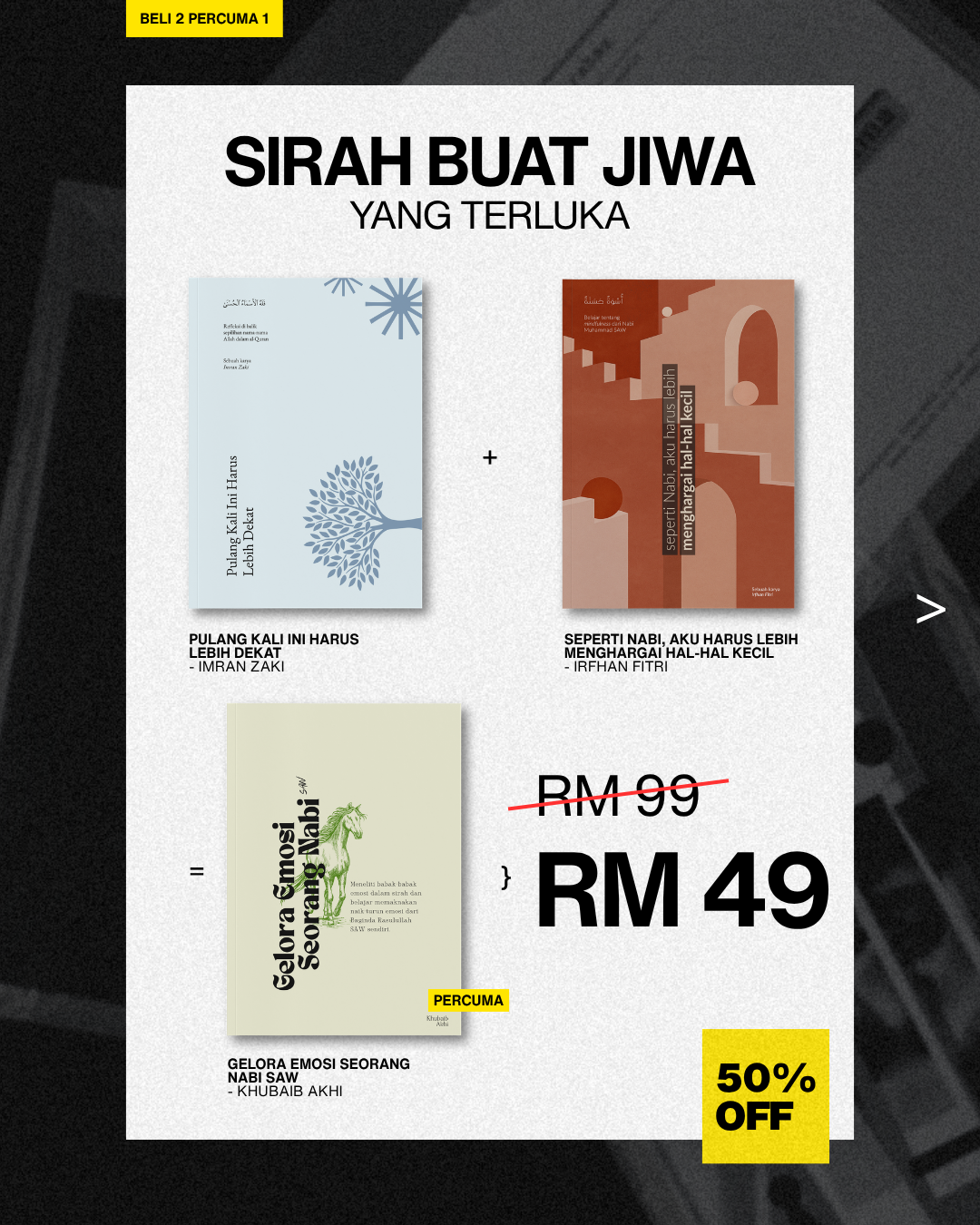 Sirah Buat Jiwa yang Terluka