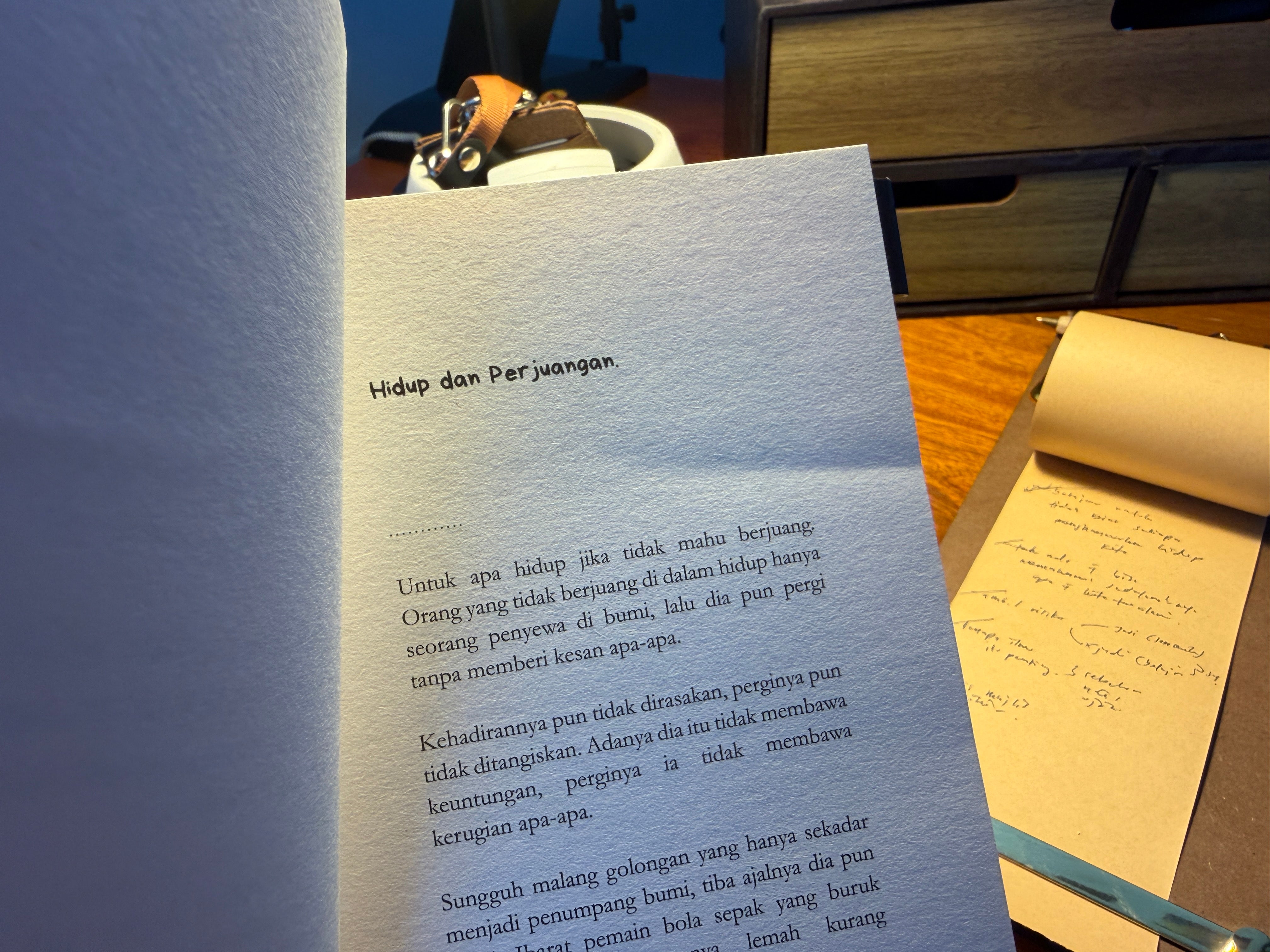 Apa-apapun Kita Harus Tetap Hidup